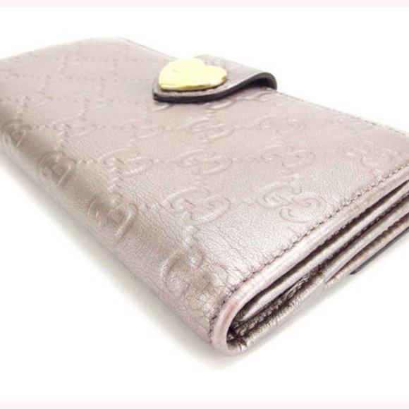 Gucci Wallet Purse Long Wallet Guccissima Woman Authentic Used - Picture 3 of 5